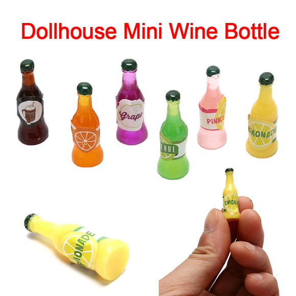1:12 Dollhouse Miniature Random X.O Wine Bottle Home Bar Scene Landscape 1pc A